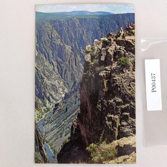 Black Canyon National Monument Colorado 1950s Postcard Souvenir CO PC - Picture 1 of 2